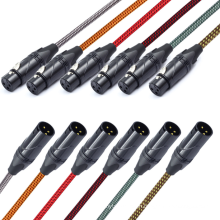 Factory Custom Cable XLR Braid XLR Cable XLR 3PIN Male to Female Cable